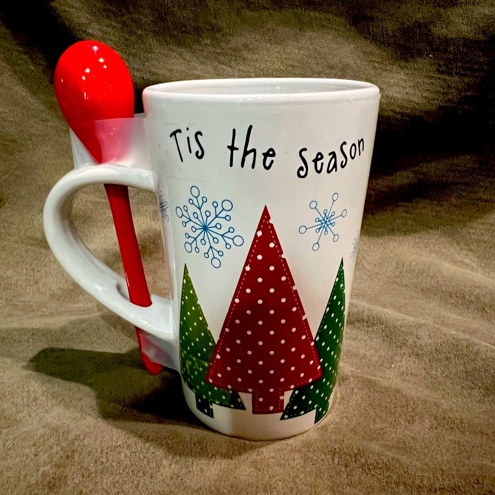 Trisi Christmas Mug With Spoon